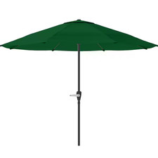 Pure Garden 9‑Foot Patio Umbrella – Hunter Green – Outdoor Shade – 50‑LG1032 picture