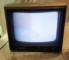 Commodore CM-141 Vintage Computer Retro Gaming Monitor AS-Is Parts Burnt Image picture