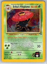 Erika's Vileplume 005/132 Holo Rare Gym Heroes HP picture