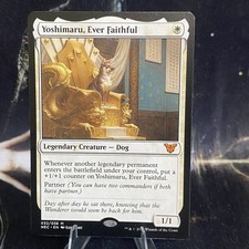 Yoshimaru, Ever Faithful - Partner Commander - Kamigawa Neon Dynasty MTG picture