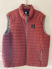 Duluth Trading/Alaskan Hardgear-Mens Large-Quilted Puffer Vest Blue AKHG 3237-34 picture