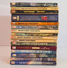 Louis L'Amour The Sacketts 15.5 Paperback Books picture