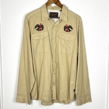 Howler Brothers NWT Gaucho Snapshirt Frigate Birds Frigates Size L Pearlsnap New picture