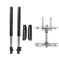 700mm 45/48mm Front Forks Suspension Shock Triple Tree 15mm Axle Pit Dirt Bike picture