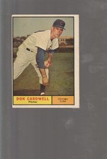 1961 Topps - High # Don Cardwell #564 picture