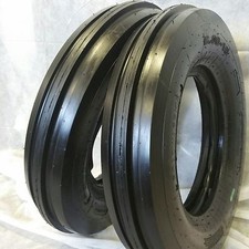 6.00-16 (2 TIRES + TUBES) ROAD CREW 8 PLY KNK35 OZK F2 3-Rib Farm Tractor 600x16 picture