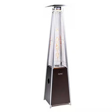 40,000 BTU Mocha Quartz Glass Tube Patio Flame Heater picture