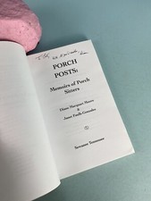 SIGNED PORCH POSTS: MEMOIRS OF PORCH SITTERS By Diane Marquart Moore & Janet picture