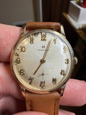 Vintage Hamilton Cal 688 17J 10K RGP Manual Wind Men’s Watch Serviced 32mm picture