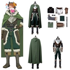  Naofumi Iwatani Cosplay Costume Shield hero Naofumi Green uniform Cape fullset picture