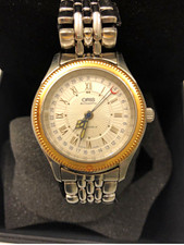 Oris Big Crown Swiss Made Automatic Date Two-Tone Roman Dial Wristwatch picture