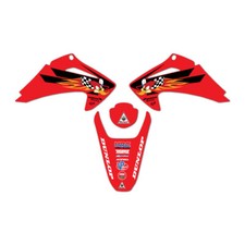 HONDA WOODY GRAPHICS CRF150/230  2003 2004 2005 2006 2007 MX DECALS STICKERS picture