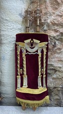 Kosher ready Ashcenazi vintage Sefer Torah checked 45 cm Israel Judaica gift picture