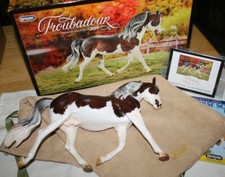 Breyer TROUBADOUR Premier Club 2020 3rd Release Silver Bay Splash Pinto NEW picture