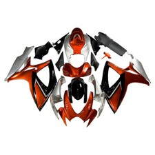 Injection Bodywork Fairing For Suzuki GSXR600 GSXR750 K6 2006 2007 k6 ABS Orange picture