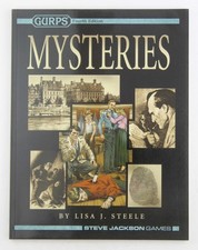 Gurps RPG Mysteries 4th Print Steele  SJG picture
