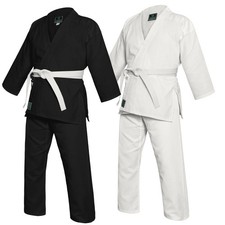 Lightweight Karate Gi Uniform with Belt Martial Arts Training Suit Adults Kids picture