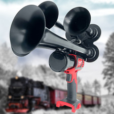 💥GatorBlast™For Milwaukee 18V Battery impact Train Air Horn 4X  Loud Trumpets picture