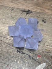 RAW* Dice: Sky Blue, Glow In The Dark _ Resin Set  *See Description* D&D picture