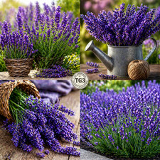 🪻1200+ LAVENDER VERA SEEDS  | ENGLISH | MOSQUITO REPELLENT AUTUMN  picture