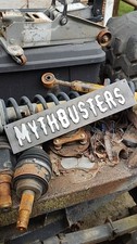 Custom Steel Mythbusters Inspired Sign, Welded, Thick Steel, Beefy Myth Busters picture