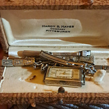 Vintage Elgin Wristwatch Parts / Repair Lot Gold Filled Bracelet Hardy & Hayes picture