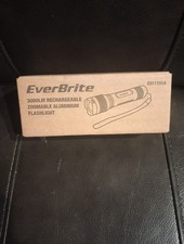Everbrite 3000LM  Rechargeable Zoomable Aluminium Flashlite picture