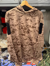 13th Heaven Co. AOR1 Field Rugby Hooded XL WRMFZY NWOT picture