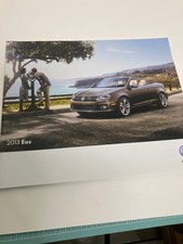 2013 Volkswagen VW Eos Convertible Car Sales Brochure Catalog Original OEM picture