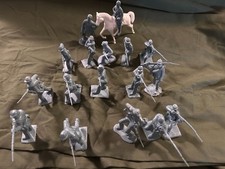 Civil War Union Troops in Light Blue Plastic picture