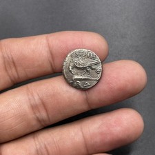Ancient Greek Solid Bronze Athens Owl Athena Tetradrachm Coin picture