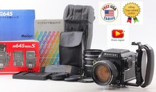 w/Tube&Case [Near Mint++] Mamiya M645 1000s WLF C 80mm f1.9 Lens From JAPAN picture