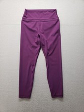 Lululemon Athletica Women Legging 6 Purple High Rise Multi Seam Waistband Active picture