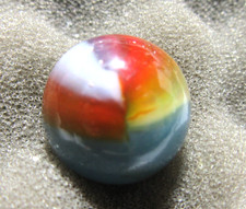 AKRO AGATE SUPERMAN Pre-1938 Amberina MARBLE 5/8