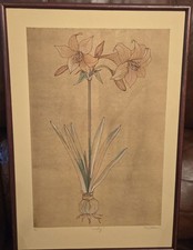 Earlene DeShon Douglas Hand Colored Lithograph Artist Proof 