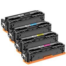 4PK Generic CB540A Toner Cartridge For HP 125A Laserjet CP1215 CP1518ni CM1312 picture