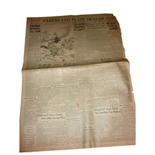 Sep 13 1942 Cleveland Plain Dealer WWII Newspaper Stalingrad Solomons Gas picture