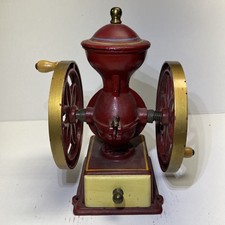 Antique Vintage John Wright Coffee Grinder All Original measuring just 11” high picture