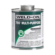 IPS 10257 Weld-On 790 Medium Bodied Solvent Cement 1qt picture