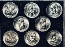 2026 U.S. Semiquincentennial Quarter Set – P & D – Uncirculated – 8 Coins picture