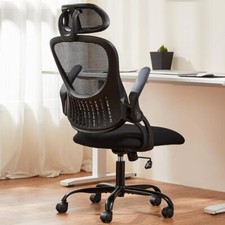 Home Office Computer Desk Chair Ergonomic High-Back Mesh Rolling Work Task Chair picture