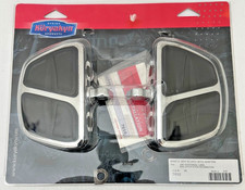 Kuryakyn 7610 kinetic Mini Floor Board Kit - Male Mount (Pair), Chrome & Black picture