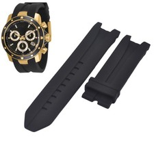 UF6 Collection TM-615005 24mm Black Rubber Strap For Technomarine picture