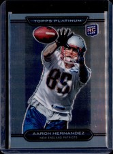 2010 Topps Platinum #69 Aaron Hernandez picture