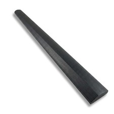 Professional Double Bass Fingerboard -  Indian Ebony Wood Round & Hill Model picture