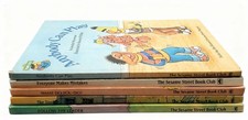 Vintage 1980s Sesame Street Book Club Lot of 5 - Great Condition picture