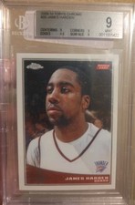 2009-10 Topps - Chrome James Harden #8/999 (RC) BGS 9 (9/9.5/9/9) picture