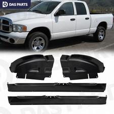 Pair Rocker Panels & Cab Corners For 2002-2008 Dodge Ram Quad Cab 1500 2500 3500 picture