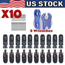 10Set Male Female Wire Cable Connector Set Solar Panel Waterproof Connector picture