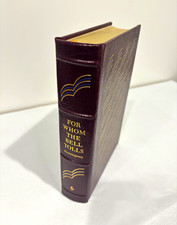 Easton Press FOR WHOM THE BELL TOLLS Ernest Hemingway Multi-Color Leather MINT picture